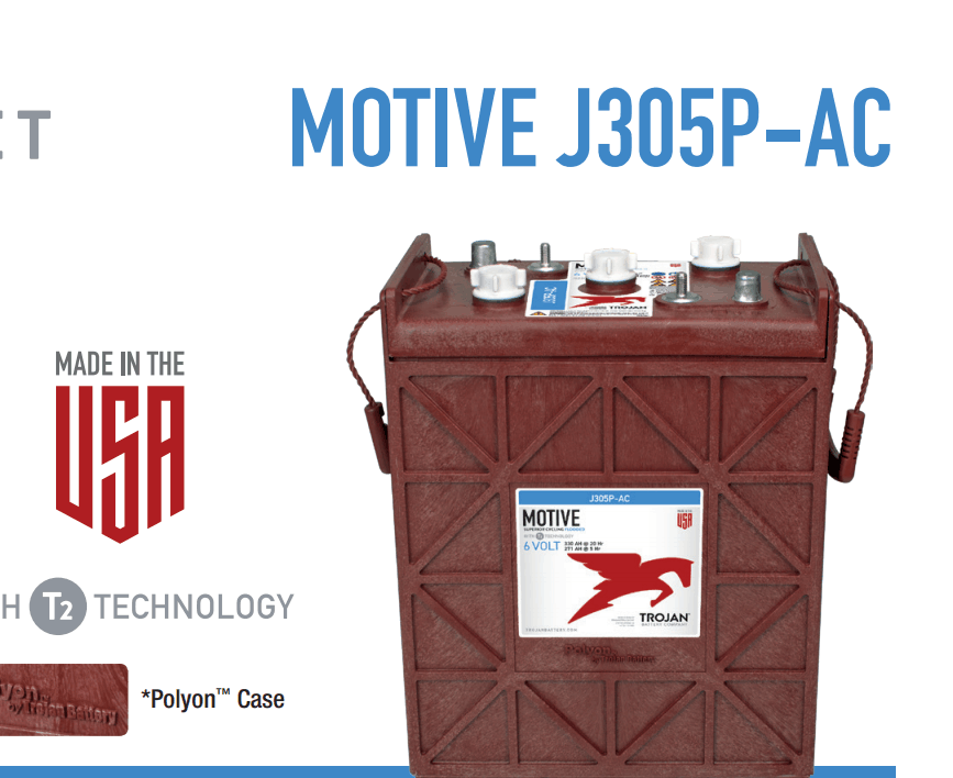 最新款Trojan 邱健.超骏蓄电池J305P-AC 6V330AH报价/直销